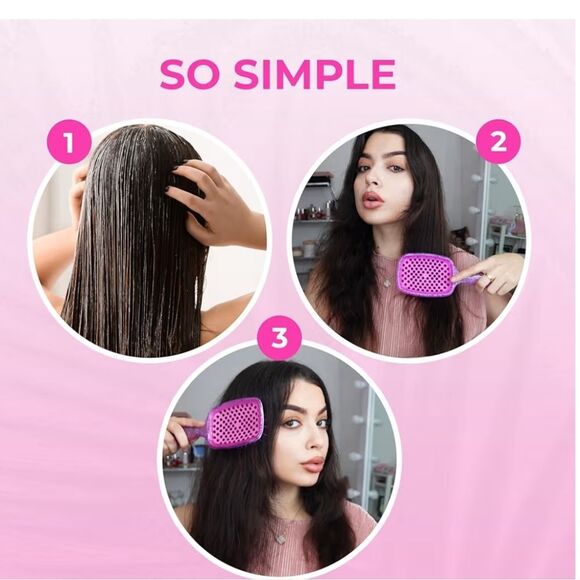 FHI Heat Unbrush Detangling Vented Hair Brush - Picture 3 of 13